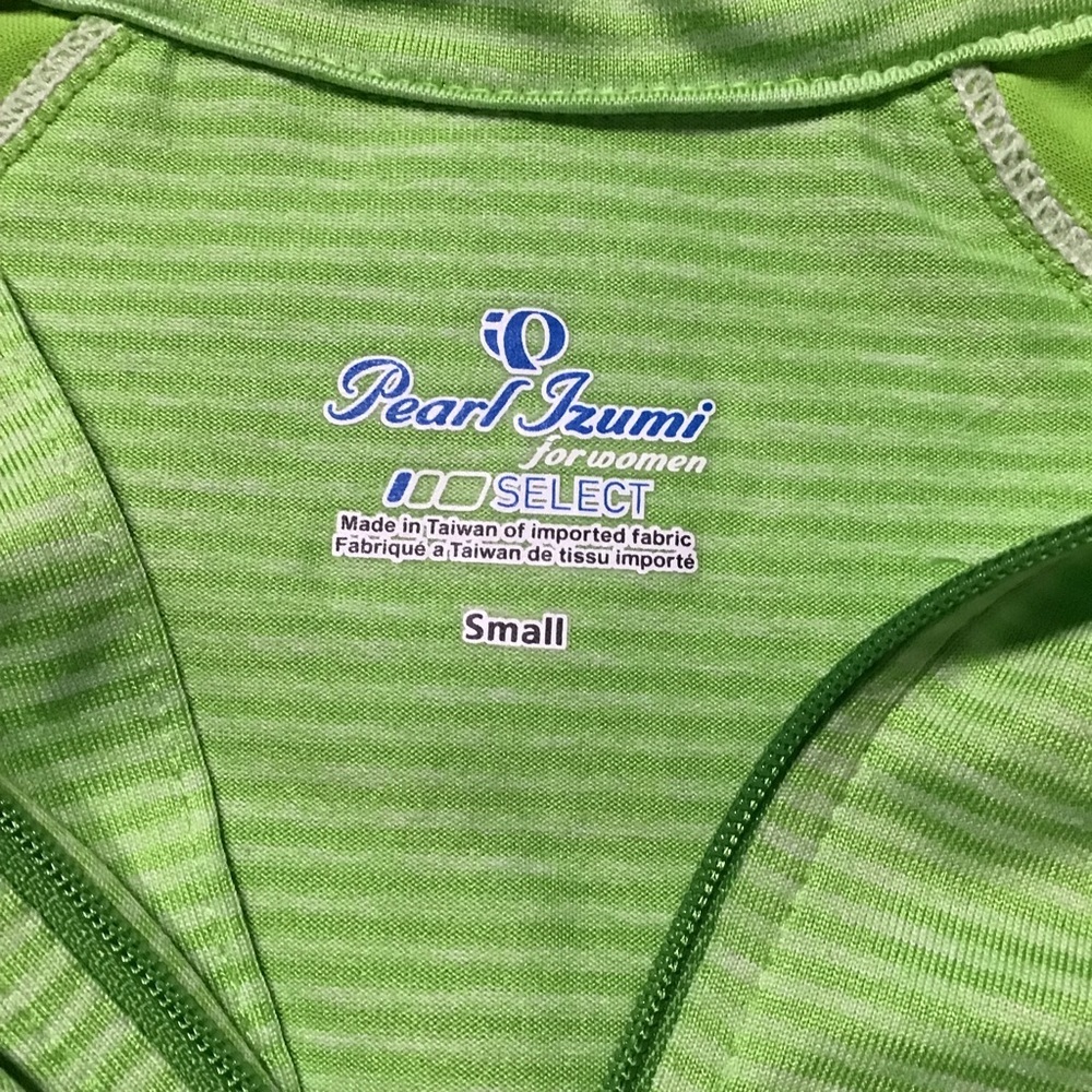 Pearl iZumi Full Zip Short Sleeve Bicycling Top size S - Picture 4 of 7